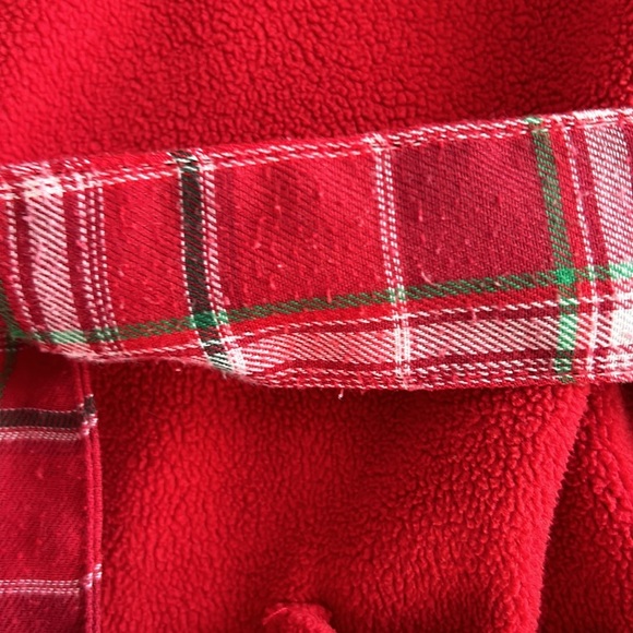 Disney Store Mickey Mouse Christmas Robe Size 5-6 - Picture 4 of 6